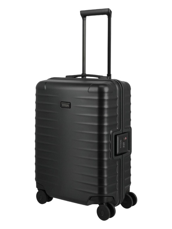 Titan Utazási bőrönd Titan Overseas S23 Nightshade black