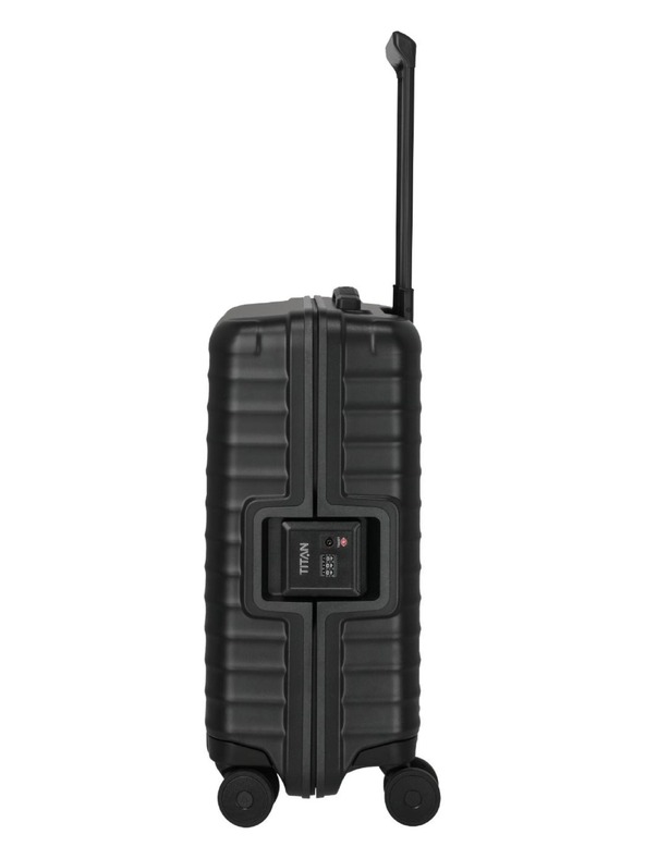 Titan Utazási bőrönd Titan Overseas S23 Nightshade black