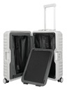 Titan Utazási bőrönd Titan Eternity S23 Silver