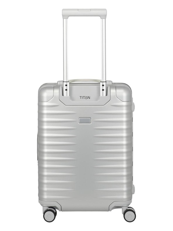 Titan Utazási bőrönd Titan Eternity S23 Silver