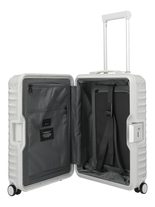 Titan Utazási bőrönd Titan Eternity S23 Silver