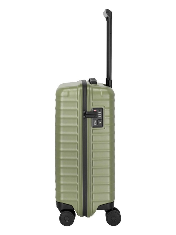 Titan Utazási bőrönd Titan Upgrade S23 Forest green