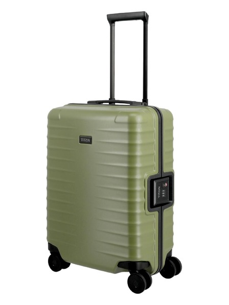 Titan Utazási bőrönd Titan Overseas S23 Forest green