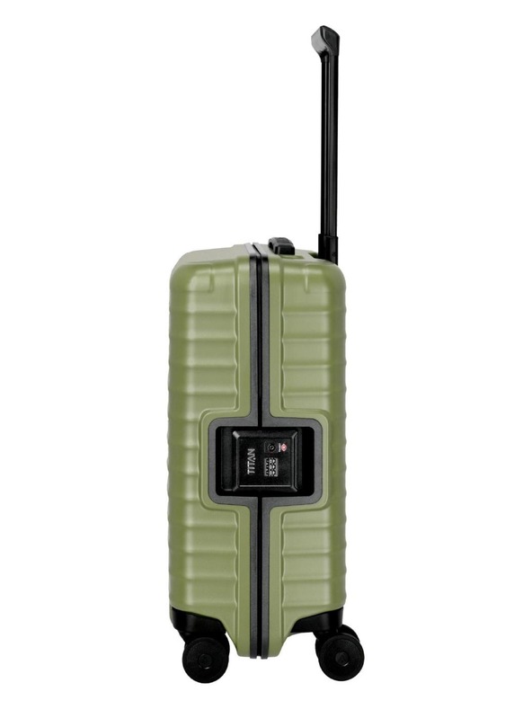 Titan Utazási bőrönd Titan Overseas S23 Forest green