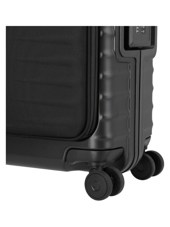Titan Utazási bőrönd Titan Overseas S Front pocket Nightshade black