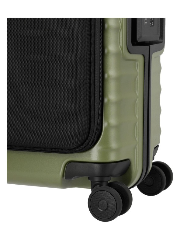 Titan Utazási bőrönd Titan Overseas S Front pocket Forest green