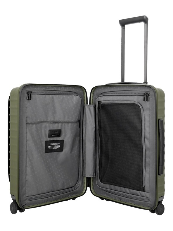 Titan Utazási bőrönd Titan Upgrade S23 Front pocket Forest green