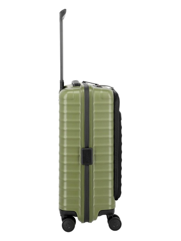Titan Utazási bőrönd Titan Upgrade S23 Front pocket Forest green