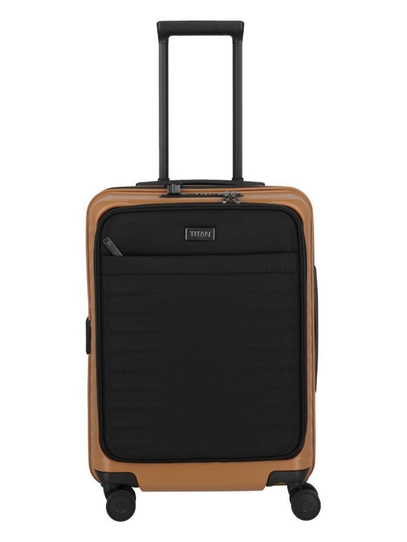 Titan Utazási bőrönd Titan Upgrade S23 Front pocket Canyon bronze