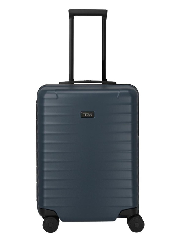 Titan Utazási bőrönd Titan Overseas S23 Midnight blue