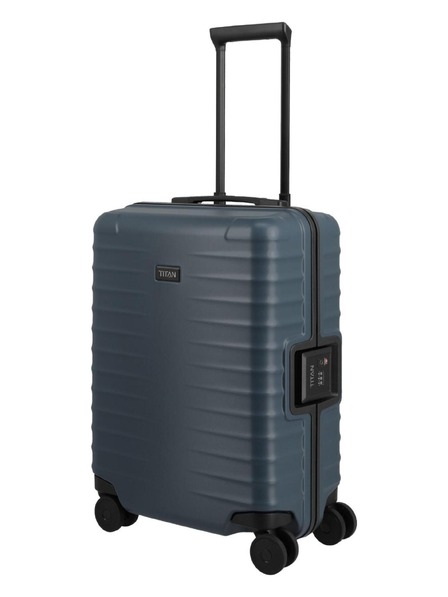 Titan Utazási bőrönd Titan Overseas S23 Midnight blue