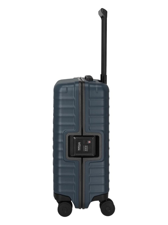 Titan Utazási bőrönd Titan Overseas S23 Midnight blue