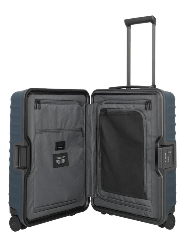 Titan Utazási bőrönd Titan Overseas S23 Midnight blue
