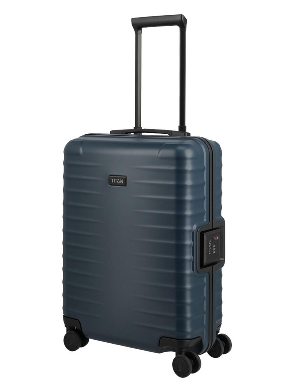 Titan Utazási bőrönd Titan Overseas S20 Midnight blue