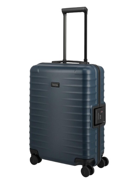Titan Utazási bőrönd Titan Overseas S20 Midnight blue