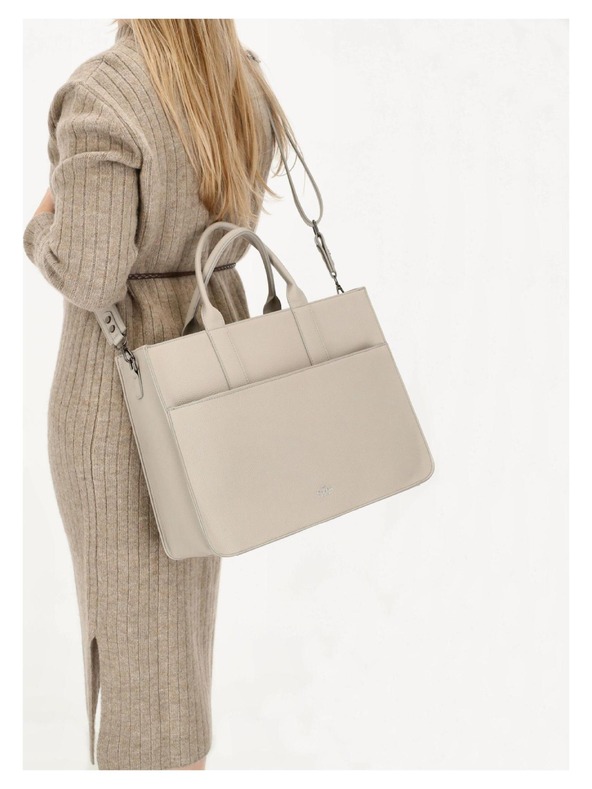 Charm London Válltáska Charm London Princeton W00383 Light grey