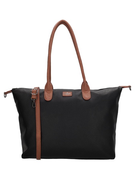 Charm London Válltáska Charm London Buckingham 23816 Black Cognac