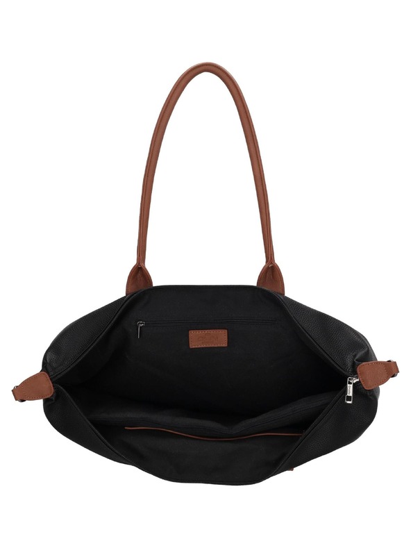 Charm London Válltáska Charm London Buckingham 23816 Black Cognac