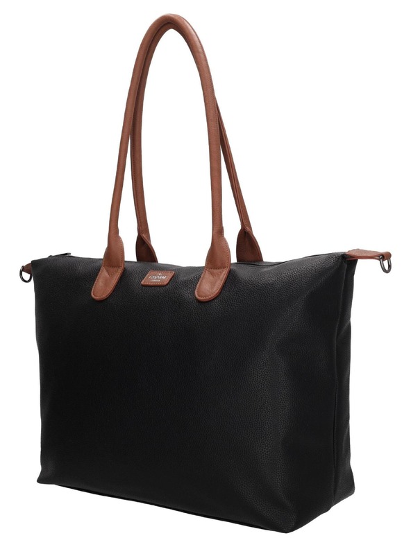 Charm London Válltáska Charm London Buckingham 23816 Black Cognac