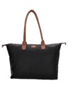 Charm London Válltáska Charm London Buckingham 23816 Black Cognac