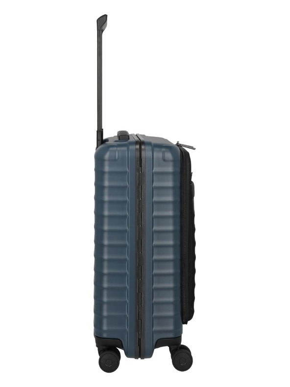 Titan Utazási bőrönd Titan Overseas S Front pocket Midnight blue