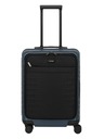 Titan Utazási bőrönd Titan Overseas S Front pocket Midnight blue