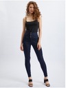 Orsay ORSAY sötétkék skinny fit női nadrág