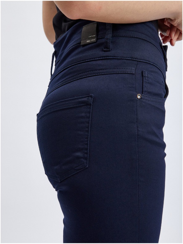 Orsay ORSAY sötétkék skinny fit női nadrág