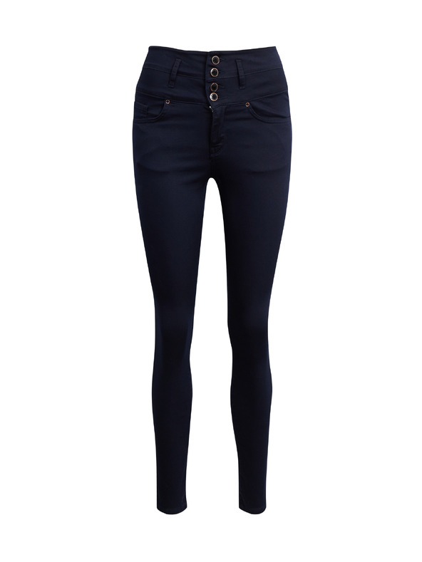 Orsay ORSAY sötétkék skinny fit női nadrág