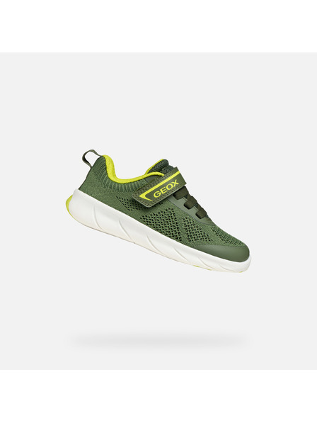 Geox Zöld fiúcipő Geox Foot-Run