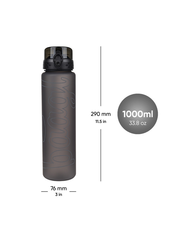 BAAGL  BAAGL Tritan ivópalack Darkness, 1000 ml