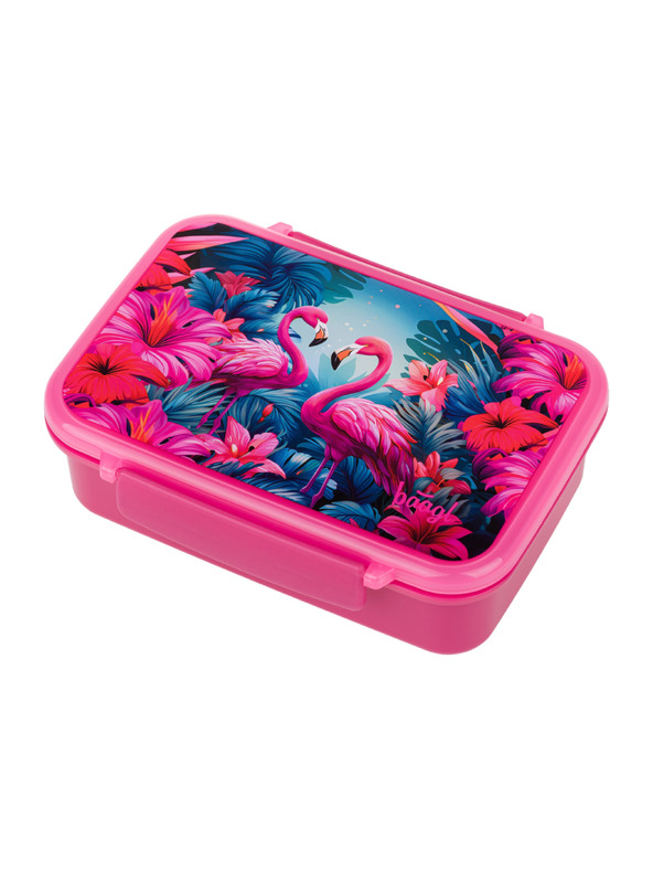BAAGL  BAAGL Szendvicsdoboz rekeszekkel Flamingo