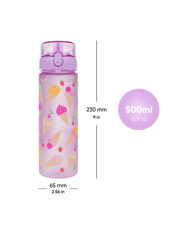 BAAGL  BAAGL Tritan ivópalack Lavender, 500 ml