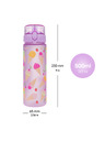 BAAGL  BAAGL Tritan ivópalack Lavender, 500 ml