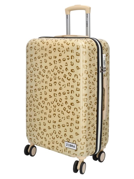 Zebra Trends Utazási bőrönd Zebra Travel 21493 M Gold