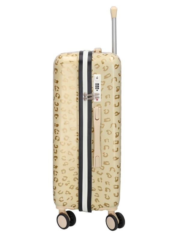Zebra Trends Utazási bőrönd Zebra Travel 21493 M Gold