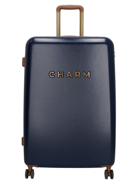 Charm London Utazási bőrönd Charm London Capetown L Navy