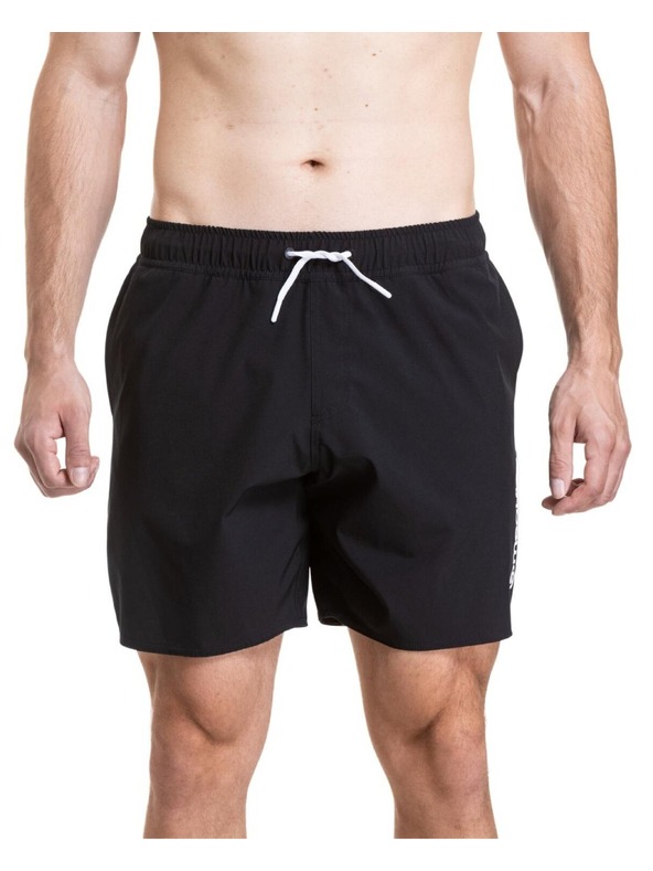 Meatfly Meatfly férfi fürdőnadrág Keith Boardshorts 17" Black / White