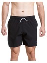 Meatfly Meatfly férfi fürdőnadrág Keith Boardshorts 17" Black / White