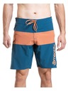 Meatfly Meatfly férfi fürdőnadrág Mitch Boardshorts 21" Super Teal / Sienna