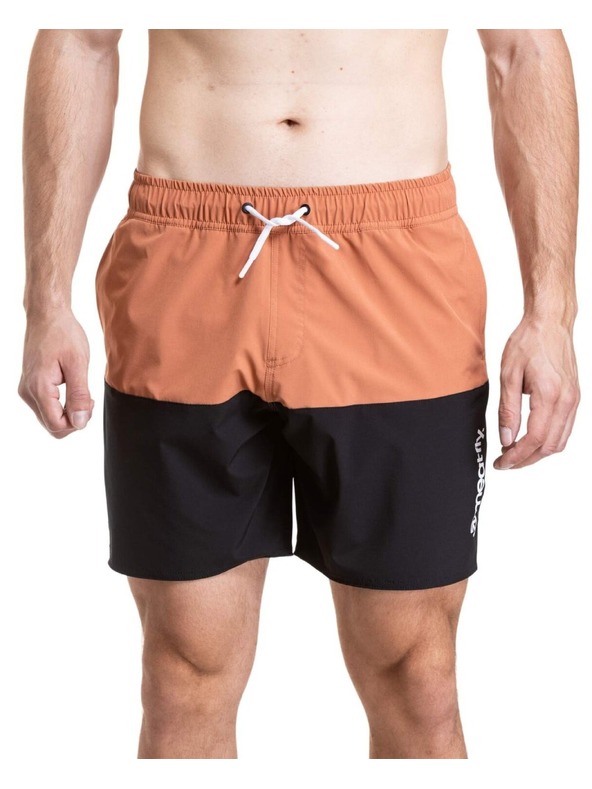Meatfly Meatfly férfi fürdőnadrág Keith Boardshorts 17" Sienna / Black