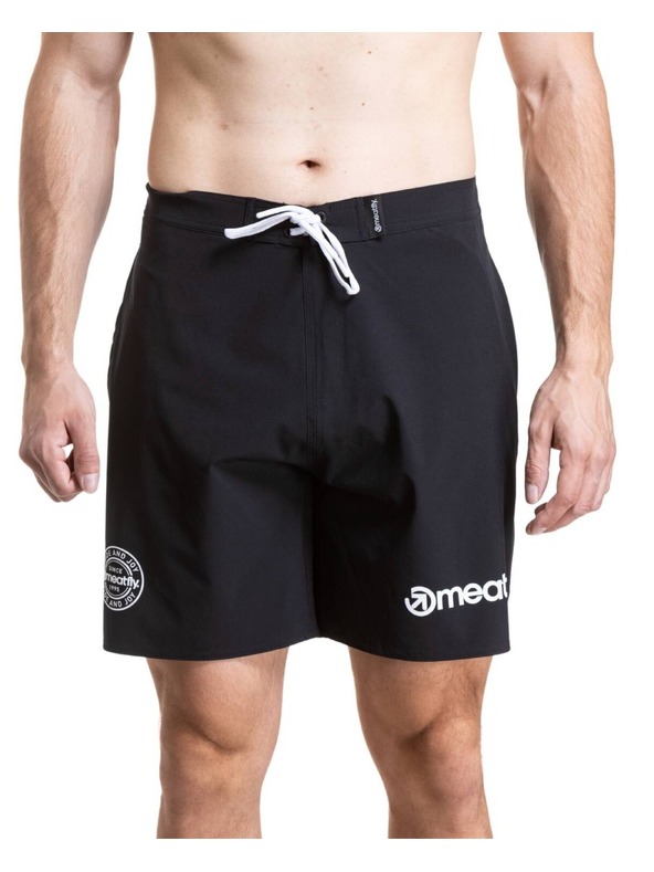 Meatfly Meatfly férfi fürdőnadrág Ernie Boardshorts 19" Black
