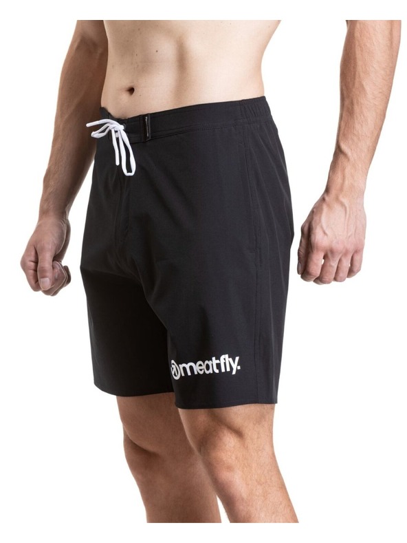 Meatfly Meatfly férfi fürdőnadrág Ernie Boardshorts 19" Black
