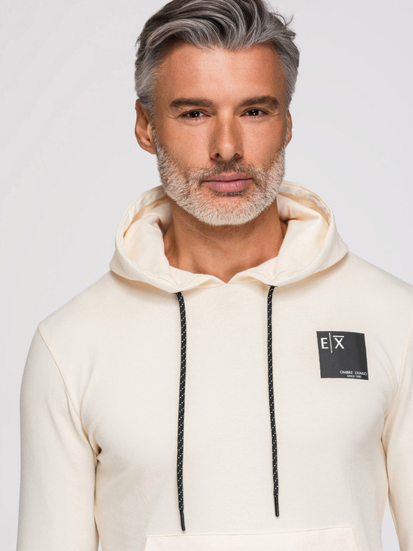 Ombre Clothing Férfi kenguru kapucnis pulóver Ombre Clothing