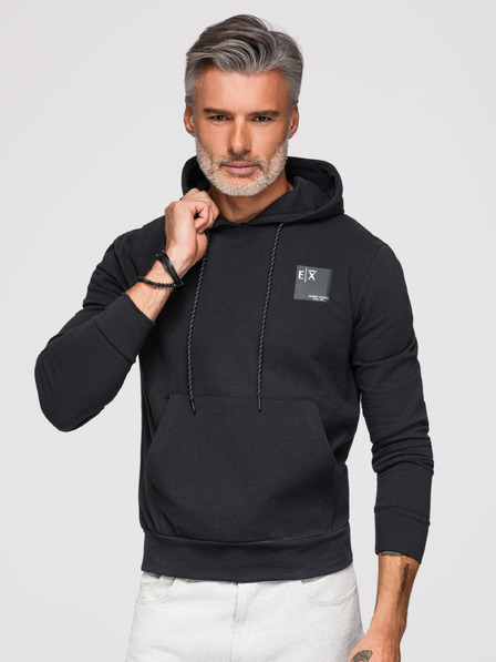 Ombre Clothing Férfi kenguru kapucnis pulóver Ombre Clothing