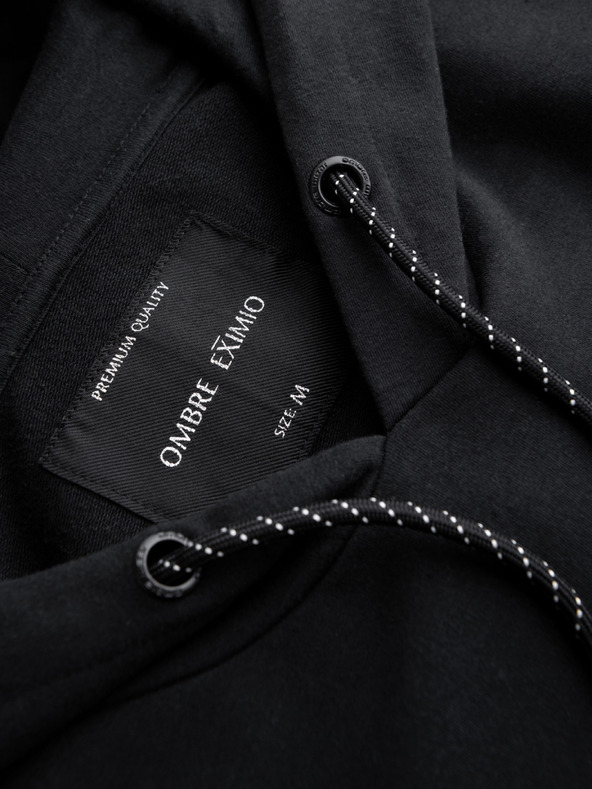 Ombre Clothing Férfi kenguru kapucnis pulóver Ombre Clothing