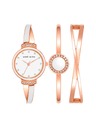Anne Klein Női ajándék szett óra és karkötővel Anne Klein AK/3292WTST