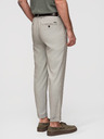 Ombre Clothing Férfi chino nadrág REGULAR FIT rugalmas derekkal - szürke és bézs V1 P1525 Ombre Clothing