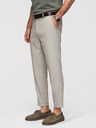 Ombre Clothing Férfi chino nadrág REGULAR FIT rugalmas derekkal - szürke és bézs V1 P1525 Ombre Clothing