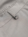 Ombre Clothing Férfi chino nadrág REGULAR FIT rugalmas derekkal - szürke és bézs V1 P1525 Ombre Clothing